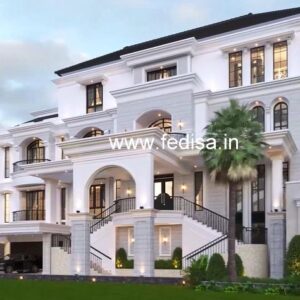 Exterior House Luxury Villa Luxury  House House Front Design Home Front Design-8382