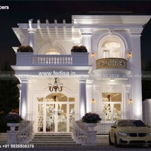 Exterior House Luxury Villa Luxury  House House Front Design Home Front Design-8383