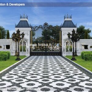 Exterior House Luxury Villa Luxury  House House Front Design Home Front Design-8393