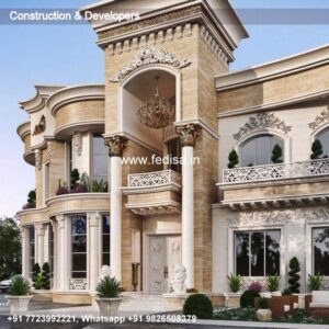 Exterior House Luxury Villa Luxury  House House Front Design Home Front Design-8397