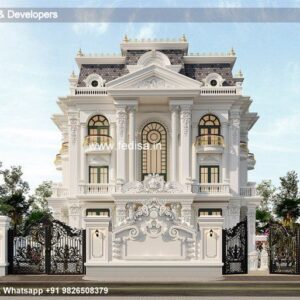 Exterior House Luxury Villa Luxury  House House Front Design Home Front Design-8412