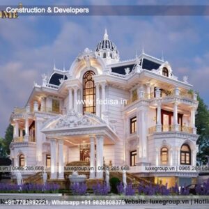 Exterior House Luxury Villa Luxury  House House Front Design Home Front Design-8437