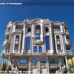 Exterior House Luxury Villa Luxury  House House Front Design Home Front Design-8466