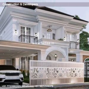 Exterior House Luxury Villa Luxury  House House Front Design Home Front Design-8472