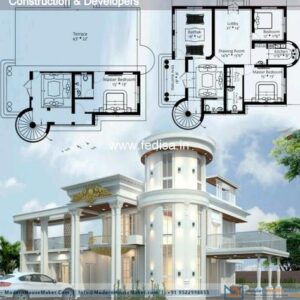 Exterior House Luxury Villa Luxury  House House Front Design Home Front Design-8576
