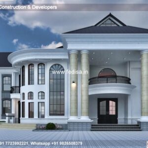 Exterior House Luxury Villa Luxury  House House Front Design Home Front Design-8601