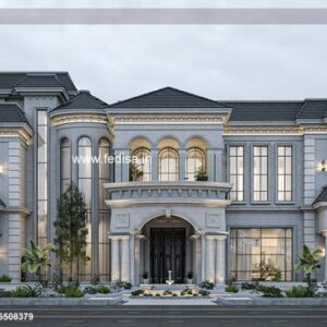 Exterior House Luxury Villa Luxury  House House Front Design Home Front Design-8602