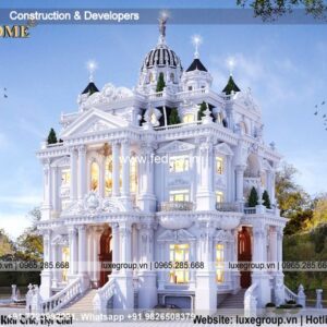 Exterior House Luxury Villa Luxury  House House Front Design Home Front Design-8608