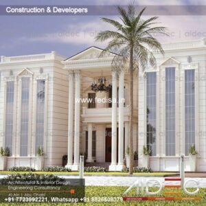 Exterior House Luxury Villa Luxury  House House Front Design Home Front Design-8618