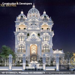 Exterior House Luxury Villa Luxury  House House Front Design Home Front Design-8640