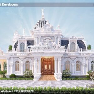 Exterior House Luxury Villa Luxury  House House Front Design Home Front Design-8642