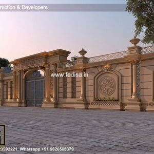 Exterior House Luxury Villa Luxury  House House Front Design Home Front Design-8653