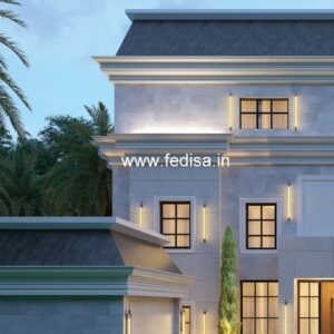 Exterior House Luxury Villa Luxury  House House Front Design Home Front Design-8669