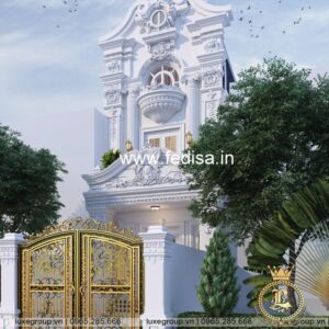 Exterior House Luxury Villa Luxury  House House Front Design Home Front Design-8714