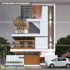 Exterior House Luxury Villa Luxury  House House Front Design Home Front Design-8732