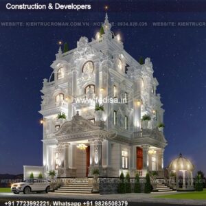 Exterior House Luxury Villa Luxury  House House Front Design Home Front Design-8784