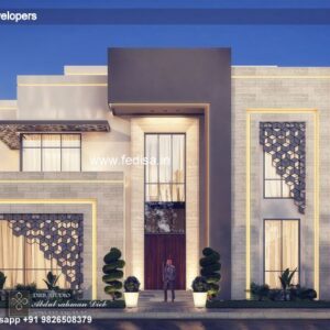 Exterior House Luxury Villa Luxury  House House Front Design Home Front Design-8787