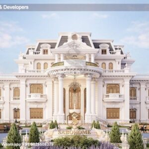 Exterior House Luxury Villa Luxury  House House Front Design Home Front Design-8819