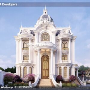 Exterior House Luxury Villa Luxury  House House Front Design Home Front Design-8855