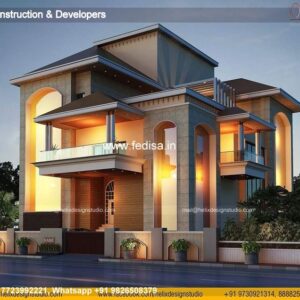 Exterior House Luxury Villa Luxury  House House Front Design Home Front Design-8996