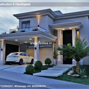 Exterior House Luxury Villa Luxury  House House Front Design Home Front Design-9001