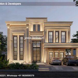 Exterior House Luxury Villa Luxury  House House Front Design Home Front Design-9079