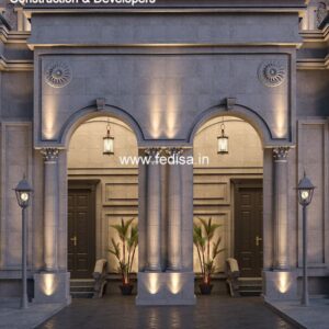 Exterior House Luxury Villa Luxury  House House Front Design Home Front Design-9115