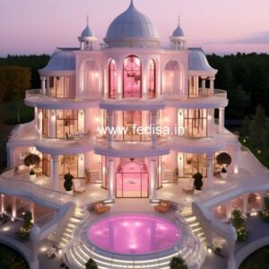 Exterior House Luxury Villa Luxury  House House Front Design Home Front Design-9158