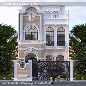 Exterior House Luxury Villa Luxury  House House Front Design Home Front Design-9171