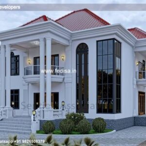 Exterior House Luxury Villa Luxury  House House Front Design Home Front Design-9180