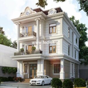 Exterior House Luxury Villa Luxury  House House Front Design Home Front Design-9254