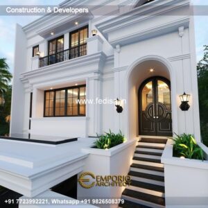 Exterior House Luxury Villa Luxury  House House Front Design Home Front Design-9256