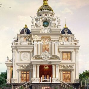 Exterior House Luxury Villa Luxury  House House Front Design Home Front Design-9283