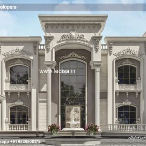 Exterior House Luxury Villa Luxury  House House Front Design Home Front Design-9287