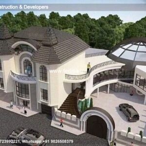 Exterior House Luxury Villa Luxury  House House Front Design Home Front Design-9292