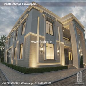 Exterior House Luxury Villa Luxury  House House Front Design Home Front Design-9294