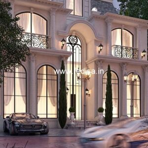 Exterior House Luxury Villa Luxury  House House Front Design Home Front Design-9296