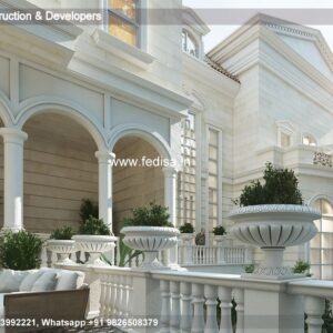 Exterior House Luxury Villa Luxury  House House Front Design Home Front Design-9349