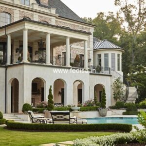 Exterior House Luxury Villa Luxury  House House Front Design Home Front Design-9352