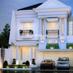 Exterior House Luxury Villa Luxury  House House Front Design Home Front Design-9384
