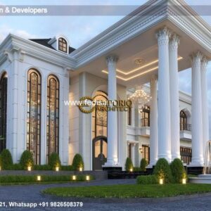 Exterior House Luxury Villa Luxury  House House Front Design Home Front Design-9393