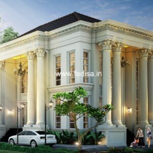 Exterior House Luxury Villa Luxury  House House Front Design Home Front Design-9402