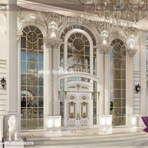 Exterior House Luxury Villa Luxury  House House Front Design Home Front Design-9440