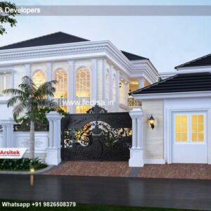 Exterior House Luxury Villa Luxury  House House Front Design Home Front Design-9532