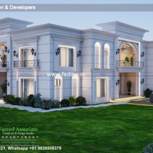Exterior House Luxury Villa Luxury  House House Front Design Home Front Design-9534