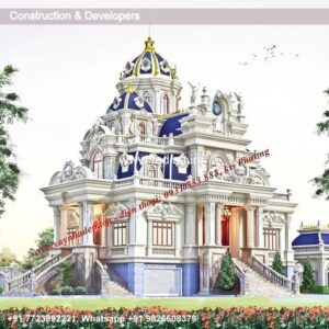 Exterior House Luxury Villa Luxury  House House Front Design Home Front Design-9578