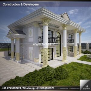 Exterior House Luxury Villa Luxury  House House Front Design Home Front Design-9627