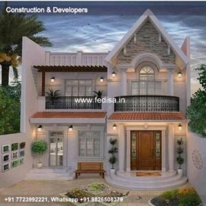 Exterior House Luxury Villa Luxury  House House Front Design Home Front Design-9635