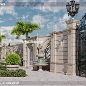 Exterior House Luxury Villa Luxury  House House Front Design Home Front Design-9683