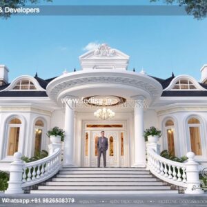 Exterior House Luxury Villa Luxury  House House Front Design Home Front Design-9742